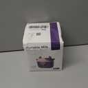 NCVI Baby Formula Dispenser On The Go, Formula Container To Go, Formula Holder for Travel, Outdoor Picnic with Baby Infant, Portable Container for Milk Powder, Snacks, Candy, Fruits (Purple)