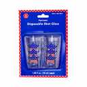 Patriotic Disposable Shot Glass 6 count