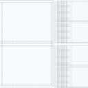 Mogoostry A7 Sheet Protectors for 6 Ring Binder, 20 Sheets Clear Page Protectors Plastic Stamp Card Sleeves Double Layer 2 Pockets Per Page