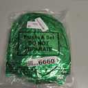 Dingion 59 Feet Mardi Gras Tinsel Garland Metallic Twist Garland Shiny Hanging Ornaments for Carnival Tree Party Supplies Indoor and Outdoor Decoration(Shinny, Green)