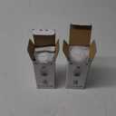 Light Bulb Security Camera 2 Packs, 5G&2.4GHz 2K Security Cameras Wireless Outdoor 360 PTZ Cameras for Home Security with Color Night Vision, 2 Way Talk, AI Human Detection, Screw in Light Socket (White)