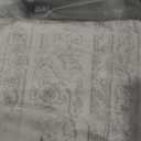 Uphome Long Runners for Hallways, 2'6x10 Washable Boho Bedroom Runner Rug Non Slip, Modern Soft Entryway Runner Rugs Low Pile, Non Shedding Floor Carpet Runner for Hallway Kitchen, Light Grey