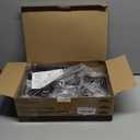 Consumest Corner Shower Caddy Standing - 3-Tier Stainless Steel Shower Organizer with Soap Holder and 4 Hooks, Large Capacity Corner Shelf Stand for Bathroom, Rest Room, Black