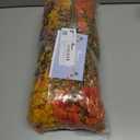 Alupssuc 20 Bundles Artificial Fall Flowers for Outdoors Decoration, UV Resistant Silk Colorful Morning Glory Realistic Faux Flowers Plants for Planter Porch Patio Yard Balcony, Fall Yellow&Orange