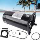 USQ1102 Swimming Pool Pump Motor Kit Square Flange 1HP, 3450 RPM, 48Y Frame, 60 HZ, ODP Enclosure Replacement for A O Smith Reliability for Your Pool Pump Vahaha