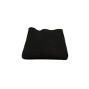 Black Foam Pad With Gold Sparkle Accents, 24inW x 72inL x 1/4in Thick.