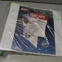 Avery Heavy-Duty View 3 Ring Binder, 3" One Touch Slant Rings, White, Perfect Trading Card Binder (79793)