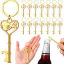 Misdary 50 Pcs Graduation Party Favors for Guests Graduation Cap Bottle Openers 2026 Graduations Keychain Class of 2026 Graduations Thank You Party Favors Souvenirs for Guests (Golden)