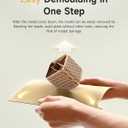 YOOPAI Double-Sided PEI Sheet, 235x235mm 3D Printer Bed Platform, Build Plate for Creality Ender 3 V3 SE/KE /K1/K1C/Ender 3 V3/3 Pro/ 5 S1/ 3 S1 Pro/3 Neo, Without Magnetic Sticker, Gold