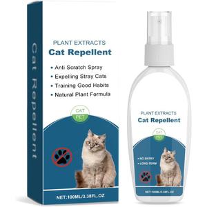 Cat Deterrent Spray Natural Safe