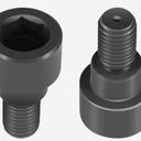 IMPRESA 2-Pack Hex Bolts for Olympic Bars/Olympic Bar Replacement Bolt