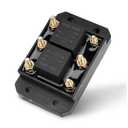 12V 60A/80A Forward and Reverse Relay Module, Compatible with Tarp Motor, Winch Motor, Snow Plow, Lift, Crane, Fans and Vents, Replaces #5541100, 24452