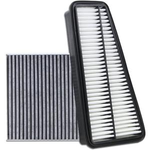 Kefly CA9683 Engine Air Filter & CF10374 Cabin Air Filter Fit for 2005-2015 Toyota Tacoma V6 4.0L
