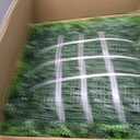 20"x20" (16P), Artificial Greenery Grass Wall Backdrop, UV-Anti