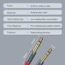 4 x Instrument Cable,16.5ft/5m-1pack 6.35mm Male to Male 1/4 inch to 1/4 inch Audio Cable, Fish Wire Braided TRS Cable, for Guitar Cable, Bass, Keyboard, Mixer, Amplifier, Equalizer, Speaker. (Straight Angle)