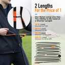 100ft Long Leash for Dogs - Long Line Dog Leash for Training Recall/Commands at Distance - Nylon, Heavy Duty - Ideal for Large & Small Breeds