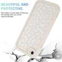 MOWIME Compatible with iPhone 7/8/SE 2020 Case, Cheetah Print Shockproof Soft TPU Protective Case for Women Girls, Slim Anti Scratch Leopard Case for iPhone 7/8/SE 2020 4.7 Inch, White