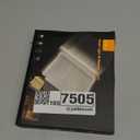 Book Light, Rechargeable Clear LED Flat Reading Light with 3 Colors & Timer, Dimmable Panel Plate Lamp Book Full Page Light for Reading in Bed at Night, Funny Gifts for Readers, Kids, Women, Men (White)