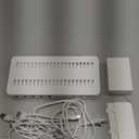 Charging Station for Multiple Devices, 100W 10 Ports Flat Plug Charging Dock with 10 Cables Smart IC Tech and Adjustable Dividers Type-CMulti USB Charger for iPhone Galaxy iPad TabletWhite