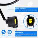 Oxygen O2 Sensor 234-4587 2Pcs 02 Sensor for Chrysler for PT Cruiser for Dodge for Durango for Jeep for Liberty for Wrangler for Mitsubishi for Raider