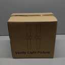 Wall Sconces Set of Two, Brushed Gold Bathroom Sconces Wall Lighting with Milky White Glass, Modern Sconces Wall Decor Set of 2 Bathroom Light Fixtures for Mirror Living Room Hallway Bedroom