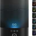 Everlasting Comfort 2.5L Top Fill Humidifiers for Bedroom - Quiet Easy to Fill & Clean, 24HR Runtime, Night Lights, Timer, Ultrasonic Cool Mist Humidifier, Auto Shut-Off, Essential Oil Diffuser