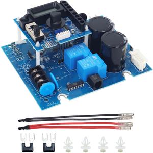 GLX-PCB-RITE Main Circuit Board, GLX-PCB-DSP Display Board Compatible with Hayward, Goldline Aqua Rite Saltwater Chlorinator, GLX-PCB-RITE Circuit Board for Aqua Rite Systems, Blue