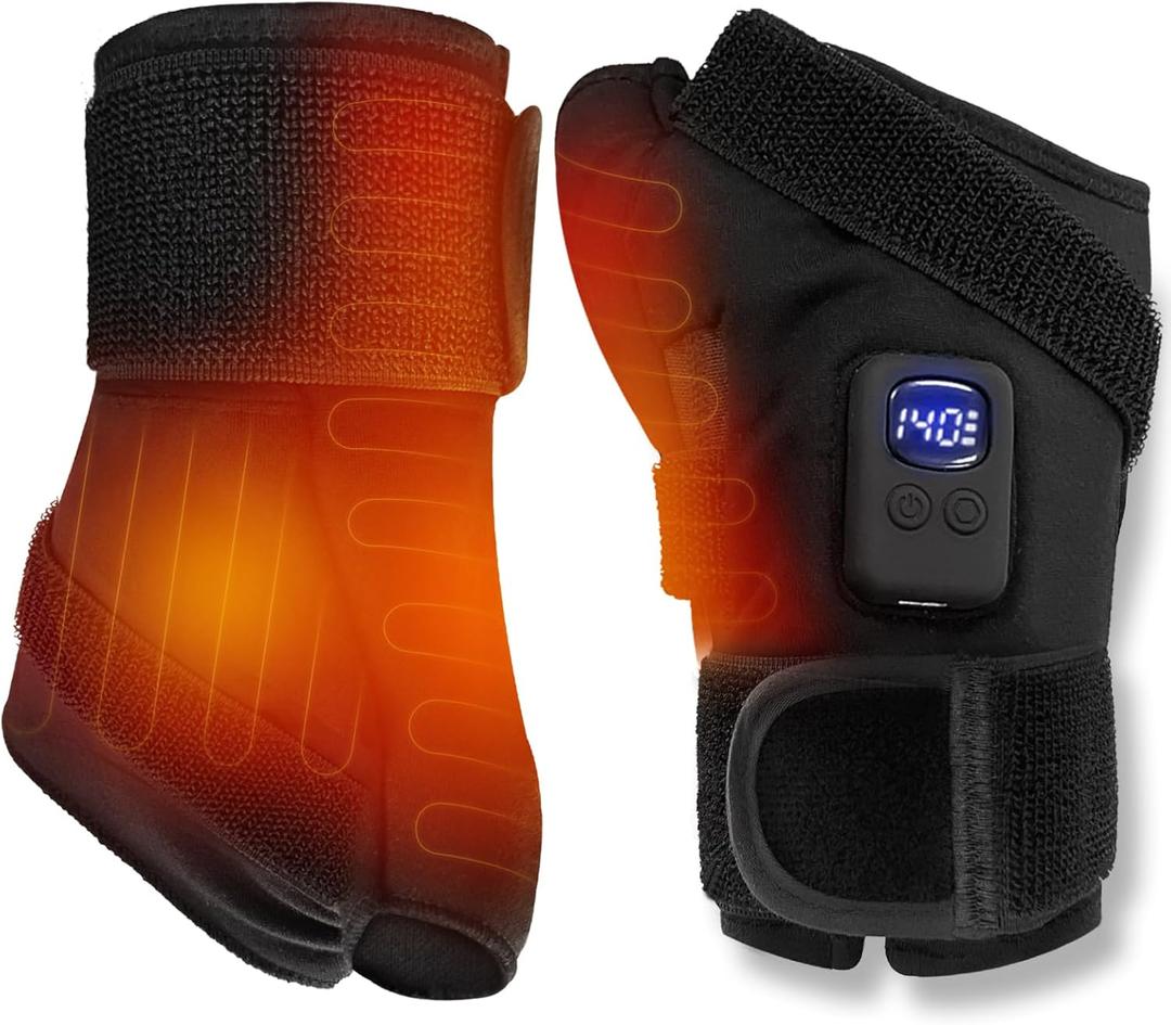 Heated Carpal Tunnel Arthritis Compression Wrist Brace Gloves for Women Men for dequervains tendonitis Pain for Hands Trigger Finger