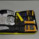 Pass Through RJ45 Crimp Tool Ethernet Crimping Tools Kit Punchdown Tool Wire Stripper Cutter Crimper Tool for CAT5/CAT6/CAT7 rj45 Connectors with Tester Crystal Heads