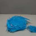 50pcs Organza Bags 3.54''x4.33''(9x11cm) Satin Drawstring Organza Pouch Wedding Party Favor Gift Bag Jewelry Watch Bags-Aqua Blue