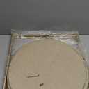 danpinera Round Side Table with Fabric Storage Basket, Metal Side Small Bedside Table Nightstand with Removable Tray Top for Living Room, Bedroom, Nursery, Bathroom, Gold