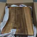 DRASTAR Wooden Keepsake Box, Large Acacia Storage Memory Box with a Hinged Lid for Crafts and Photo Storage