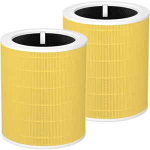Core 600S Pet Care Replacement Filter Compatible with LEVOIT Core 600S Core 600S-P Air Purifier, 3-in-1 Core 600S-P Air Purifier Replacement Filter for Home Large Room, Core 600S-RF-PA, 2 Pack