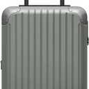 LEVEL8 Carry on Luggage Airline Approved, Hardshell Suitcases with Spinner Wheels, Lightweight PC Luggage, 20 inch, Green