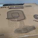 GoSports Splash Hoop PRO - Choose Your Color - Swimming Pool Basketball Game, Includes Poolside Water Basketball Hoop, 2 Balls and Pump