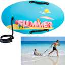 Shore Tow Board Summer Beach & Water Toy, Parent-Child Outdoor Interactive Pull-Along Shallow Water Rider for Kids, Surf-Inspired Fun, Ages 3-8, 36.5" x 19.5"