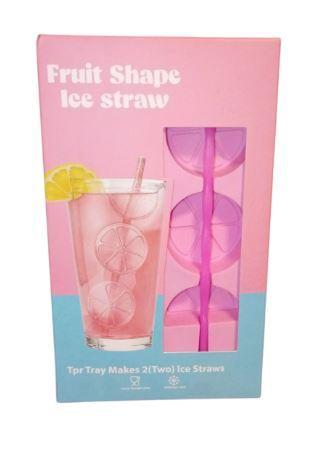 Ice Cube Straw Mold, Pack of 3