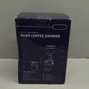 SHARDOR Electric Burr Coffee Grinder for Home Use, Coffee Bean Grinder for 32 Grind Settings, 40-Second Adjustable Timer, One-Touch Start & Cleaning Button, Black