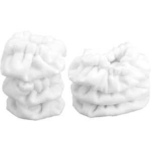 6pcs Reusable Steam Cleaner Accessories, Steamer Shot Cleaning Cover Attachment 3 Rectangle & 3 Triangle Microfiber Bonnets Washable Double-Layer Mop Cloth Pads for Dupray Neat Steam Cleaner