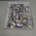 PICKFORU Plum Blossom Dreamscape Puzzles for Adults 1000 Pieces, Vintage Flower Tree Scenery Puzzles, Impossible Unique Lake Park Theme as Home Decor