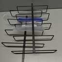 Sorbus Wall Mount Wine Rack 2-Pack  Holds 9 Bottles Each  Black Metal Wine Bottle Holders for Wall, Modern Wine Rack for Home Bar, Kitchen