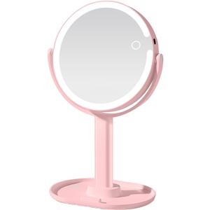 Makeup Mirror with Lights, Lighted Make Up LED Vanity Mirror for Travel, 1x/10X Magnifying Mirror, Rechargeable 3 Color & Adjustable Brightness, 360 Rotation Detachable (Pink) Makeup Mirror with Lights, Lighted Make Up LED Vanity Mirror for Travel, 1x/10X Magnifying Mirror, Rechargeable 3 Color & Adjustable Brightness, 360 Rotation Detachable (Pink)