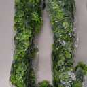 Eucalyptus Garland,Artificial Eucalyptus Leaves Table Greenery Garland Wreath Vines for Wedding Party Table Fireplace Bedroom Wall Decor, PAck Of 2