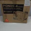 RAIJINTEK PONOS TG4, Mid-Tower PC Case, with Tempered Glass (Front & Side), EEB M/B, Comes with 4pcs 12025 ARGB Fans, Compatible with Max. 390mm VGA Card, USB3.0 and Magnetic Dust Filters