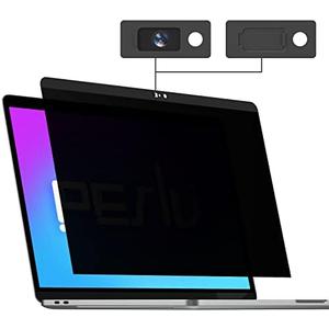 Peslv Magnetic Privacy Screen for MacBook Pro 16 Inch (2019-2020) - A2141, 16inch Removable Matte Blue Light Glare Filter Protector Shield for Mac Pro 16in Laptop Computer
