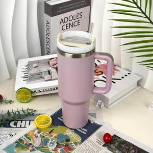 40oz Quencher H2.0 Stainless Steel Vacuum Insulated Tumbler with Lid and Straw for Water, Iced Tea or Coffee, Smoothie and More (Purple), 10-02132-947