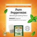 Twinings Pure Peppermint Herbal Tea Individually Wrapped Bags, 100 Count (Pack of 1), Fresh Minty Flavour, Naturally Caffeine-Free, Enjoy Hot or Iced, 100 Teabags