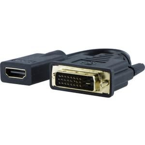 GE DVI to HDMI Adapter, Black, 33586