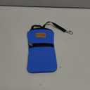 Tainada Men Women Cell Phone Neoprene Shockproof Zipper Sleeve Case Bag Pouch w/Carabiner, Neck Lanyard, Belt Loop Holster for iPhone 17/16 Pro Max, 16/15 Plus, 16e ; Samsung S25+, S24 (Royal Blue)