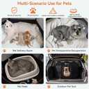 Siedihit Dog Playpen, Puppy Pet Playpens Indoor for Medium Dogs Tent Crates Cage Indoor/Outdoor, Portable Pop Up Dog Kennel Playpen with Carrying Case for Dogs/Cats/Rabbits, Black